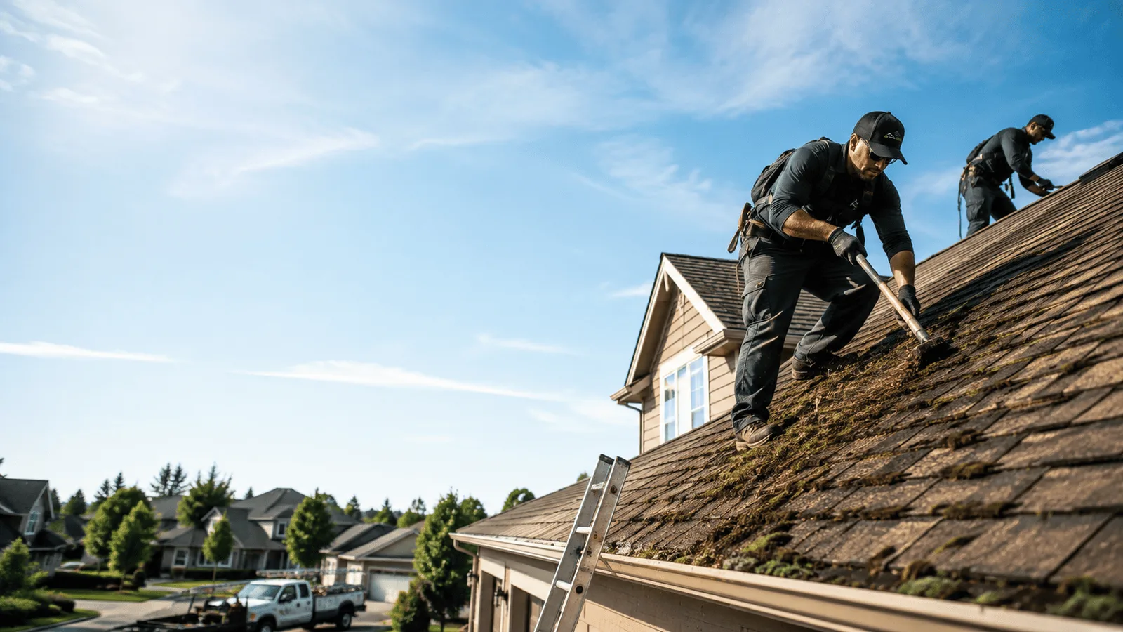 Roof Moss Removal in Sardinia, OH near me